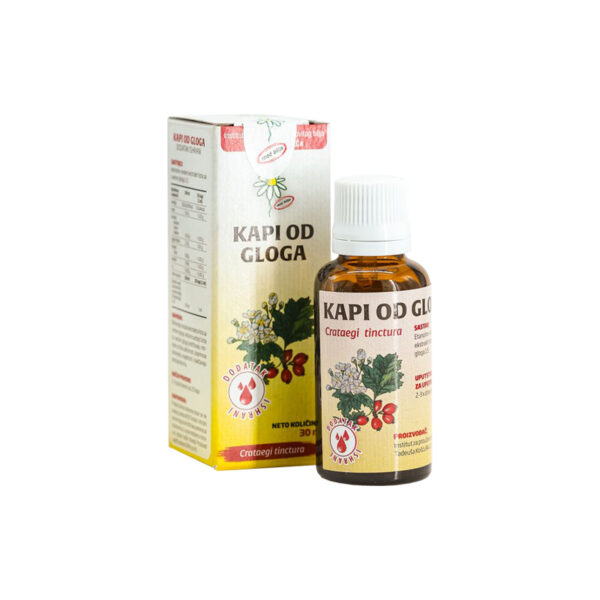Biljne kapi od Gloga 30 ml